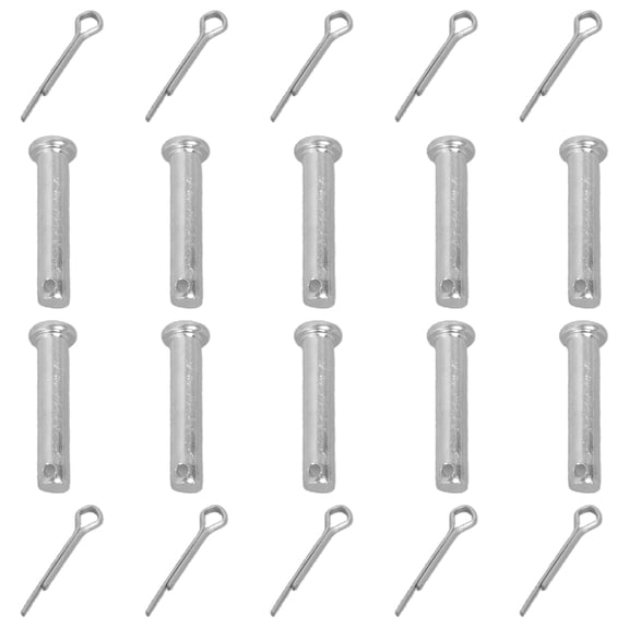Zeiwohndc 10Pcs Multipurpose Single Hole Clevis Pin Stainless Steel Link Hinge Pin