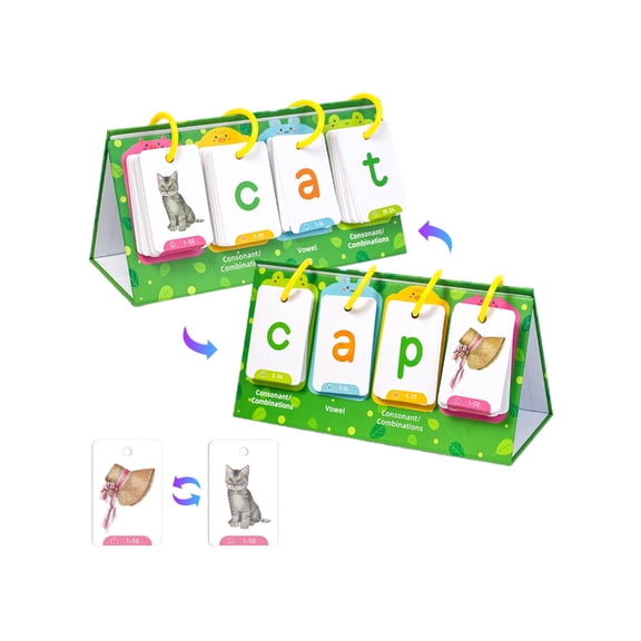 Zeiwohndc 129 Illustrated Word Cards For Preschool Cognitive Skills Development Learning