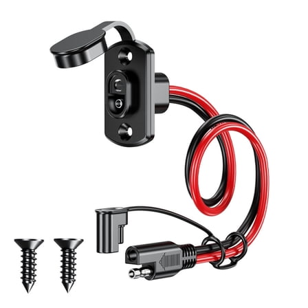 Zeiwohndc 12AWG SAE Extension Wire Male to Female Socket Cable For Power Systems