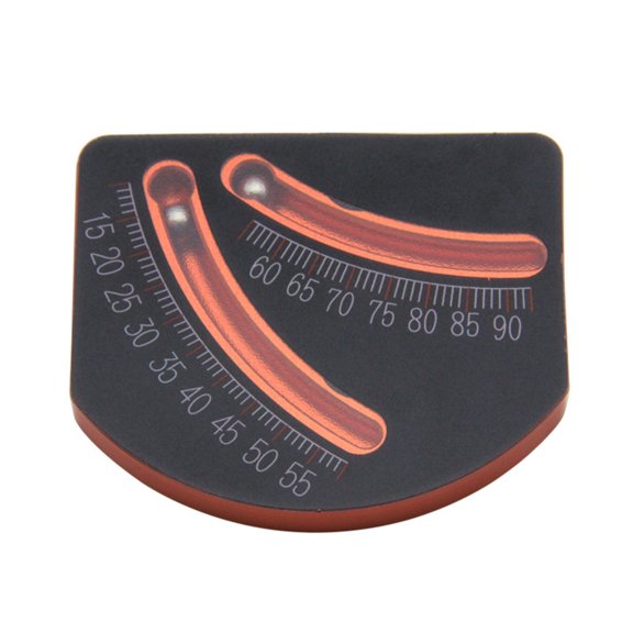 Zeiwohndc 15-55 60-90 Inclinometer Mini Protractor Inclinometer Angles Measuring