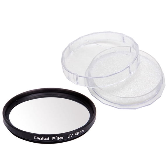 Zeiwohndc 1PC UV Filter 37mm 49MM 52MM 55MM 58MM 62MM 67MM 72MM 77MM for