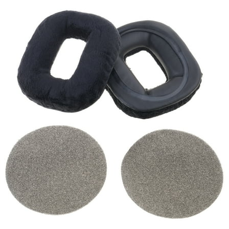 Zeiwohndc 1Pair Soft Leather Ear Pads Earmuffs Earpad for Astro A40 A40TR A50 GEN 1/2