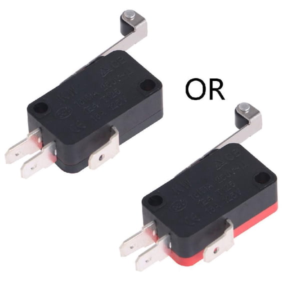 Zeiwohndc 1X Long Handle New Micro Roller Lever Arm Normally Open Close Limit Switch KW7-2