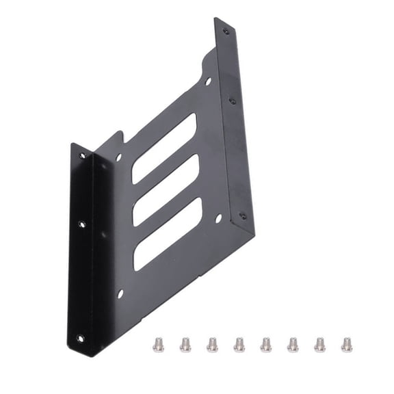 Zeiwohndc 2.5" to 3.5" SSD Mounting Bracket for Desktop PC Drive Adapter Rack Holder