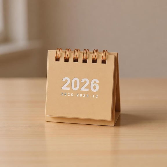 Zeiwohndc 2026 Desk Calendar 18 Month from Jul 2025 to Dec 2026 For Notes Appointments