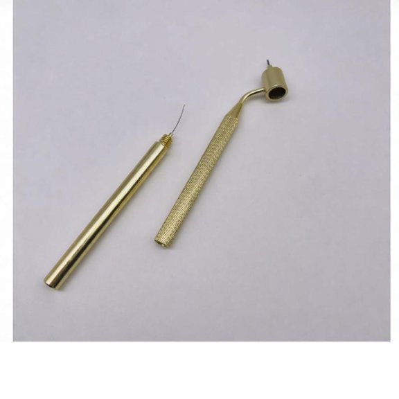 Zeiwohndc 2Pcs Aluminum Vehicle Paint Pen Fine Tip Fluid Writer Scratch Repair Marker