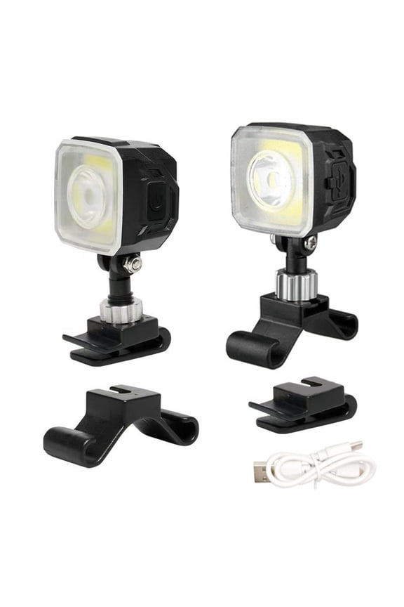 2Pcs Multifunctional Shoe Lights Clip on Clog Headlamp Shoe Decoration