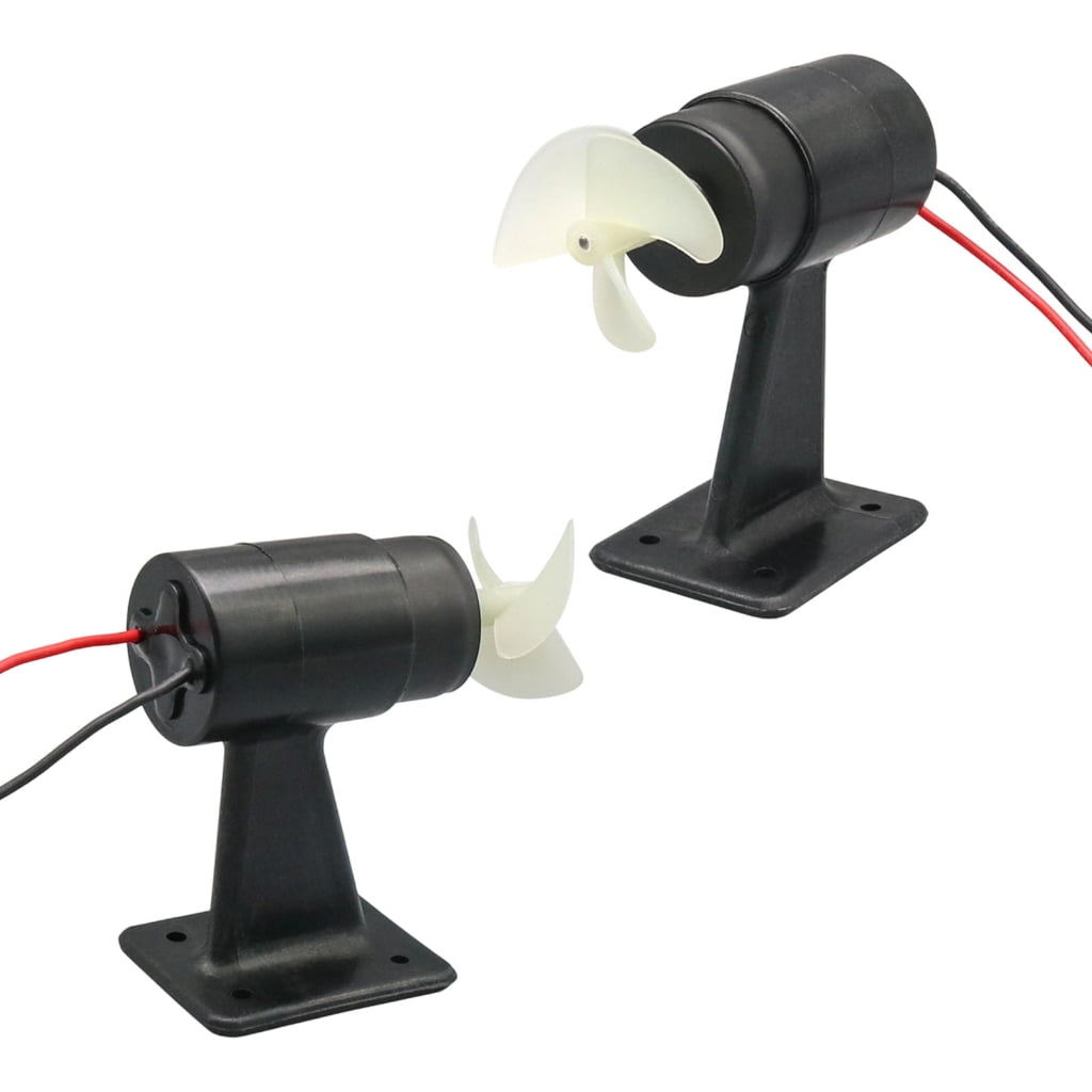 Zeiwohndc 2pcs Boat Propulsion Engines Strong Plastic Material Water Toy Components
