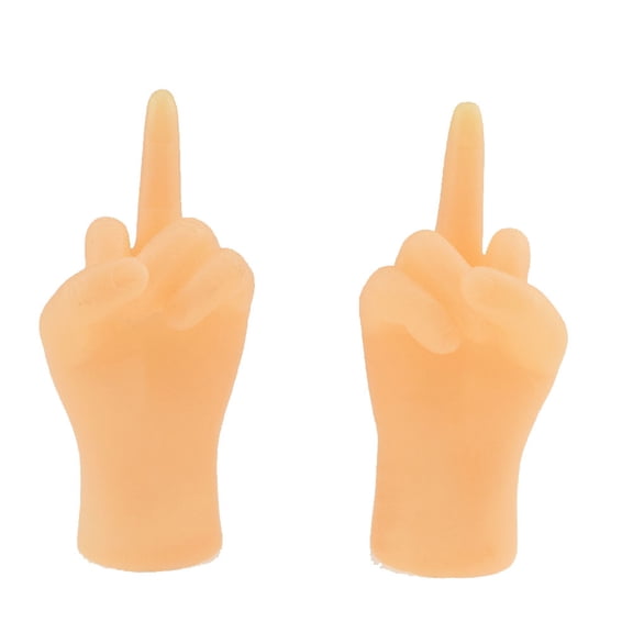 Zeiwohndc 2pcs/set Funny Simulation Left Right Mini Hands Puppets Children Toy Toys