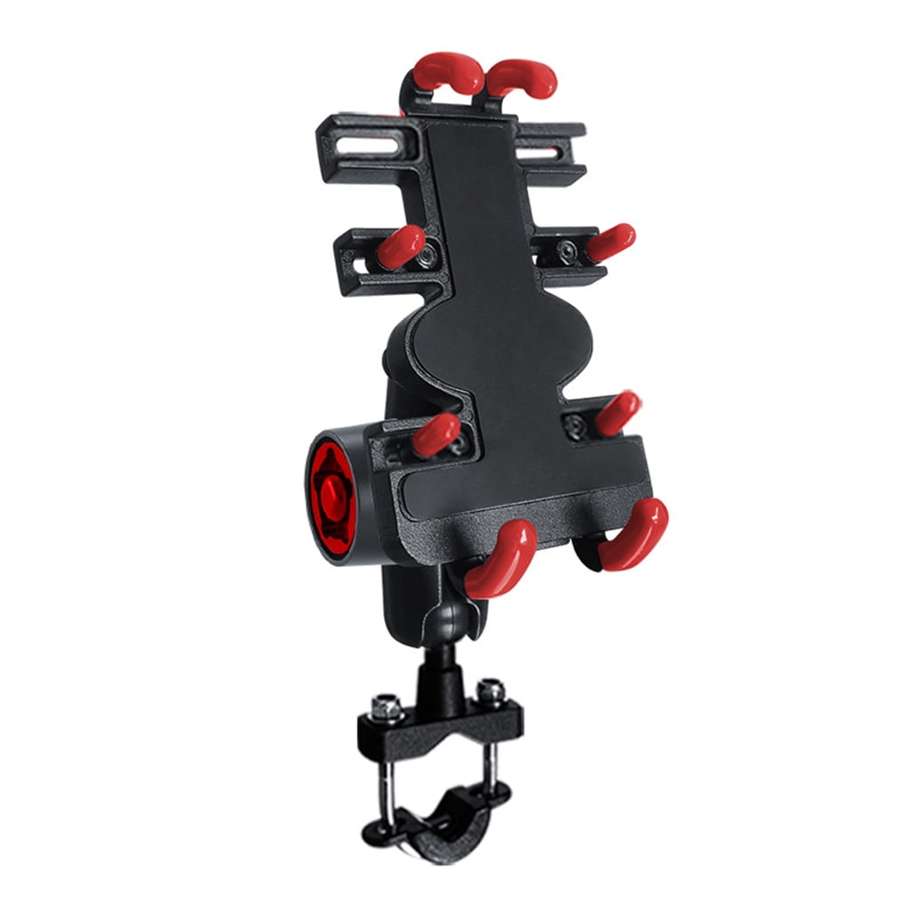Zeiwohndc 360 Degree Motorcycle Bike Handlebar Phone Mount Holder for Smart Phones