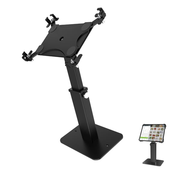 Zeiwohndc 360 Rotating AntiTheft Tablets Stand Adjustable 8.3-13.4inch Height Commercial