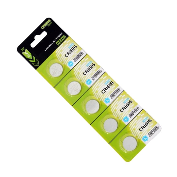 Zeiwohndc 3V Lithium Button Batteries For Remotes Small Devices CR1620/CR1632/CR1616