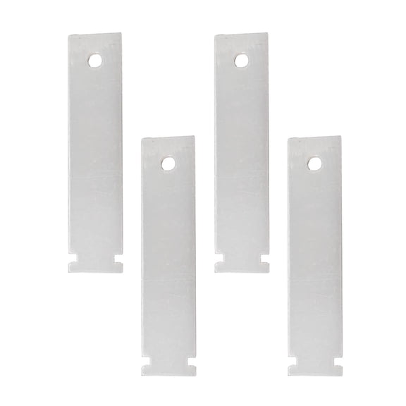 Zeiwohndc 4 Pack Quick Replacement Dryer Glides Set High Durability Low Noise Plastic