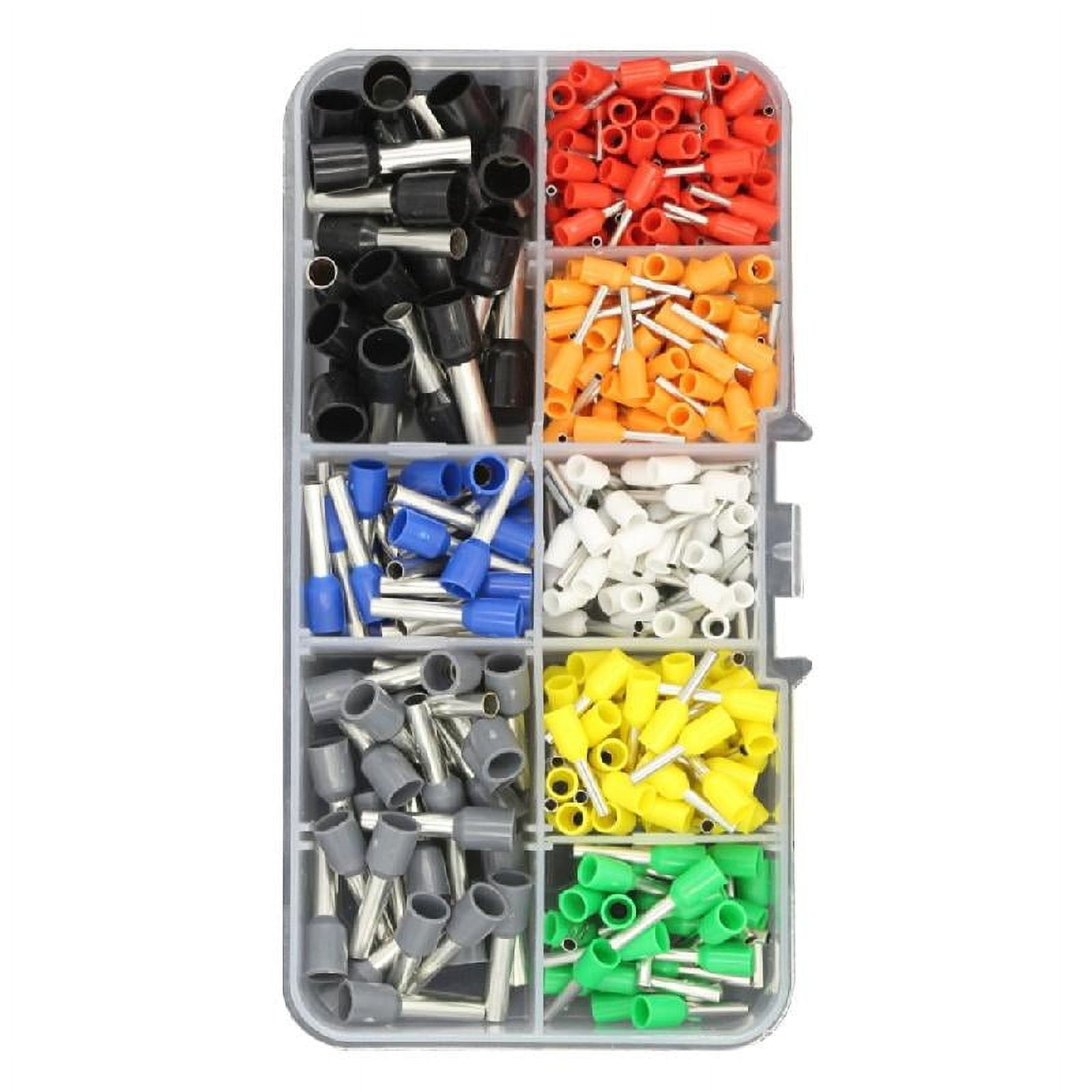 Zeiwohndc 400pcs Wire Ferrule Collection set for Electric Cable End ...