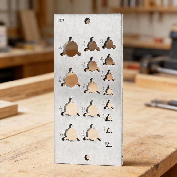 Zeiwohndc 40Cr Steel Wooden Dowel Jig Maker Tool For Accurate Furniture Making Projects