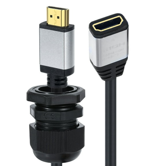 Zeiwohndc 4K 60Hz HDTV to HDTV Extension Cable 4K HDTV Extender Male to Female Cable