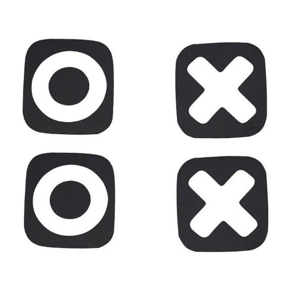 Zeiwohndc 4pcs OXOX Rear Brake Light Decal Stickers Car Tail Brake Light Stickers