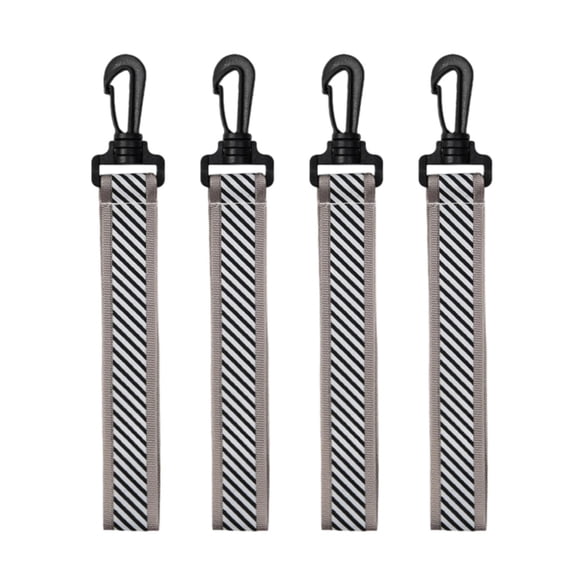 Zeiwohndc 4pcs Reflective Pendant For Outdoor Activity Night Visibility ABS Material