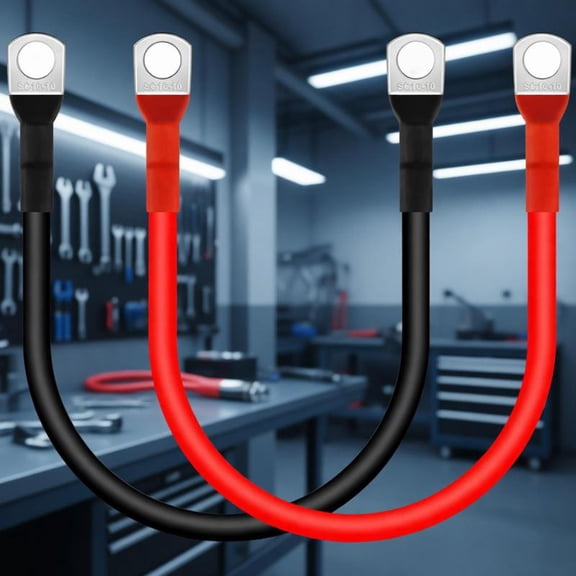 Zeiwohndc 5AWG Battery Link Cable 30cm 5 Gauge Works With Cars And Solar Equipment