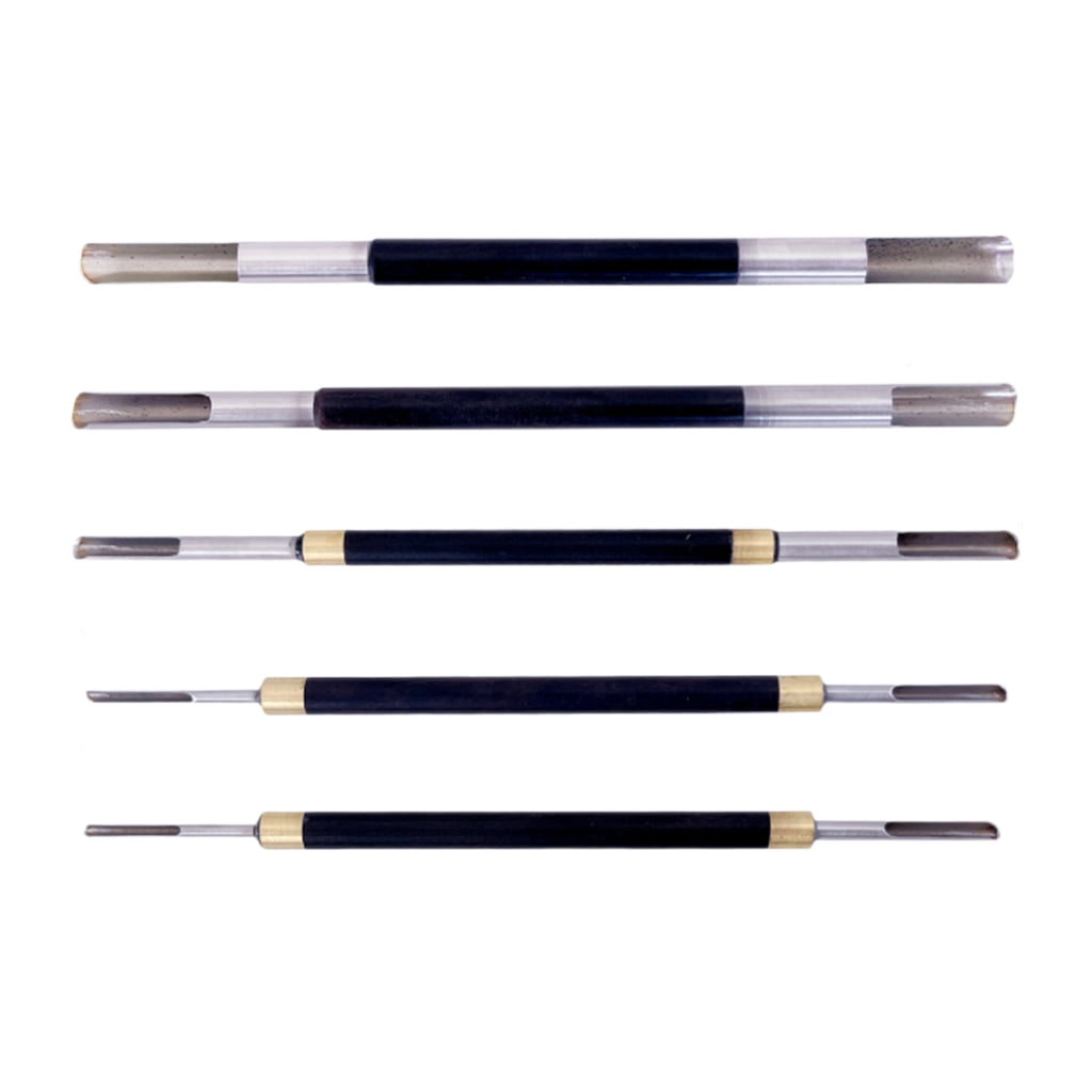 Zeiwohndc 5Pcs Stainless Steel Pottery Carving Tool For Ceramic Clay Hole Punching