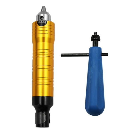 Zeiwohndc 6.5mm Handle Flexible Shafts Tube Extension Drill Chuck for Die Grinder Hand