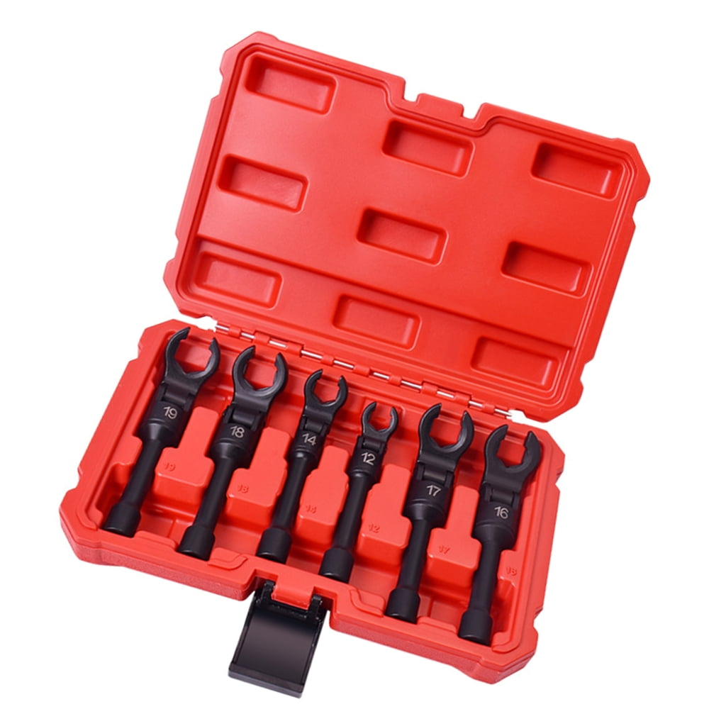 Zeiwohndc 6Pcs 12mm-19mm Adjustable Wrenches Universal Spanners Mechanical Workshop Hand