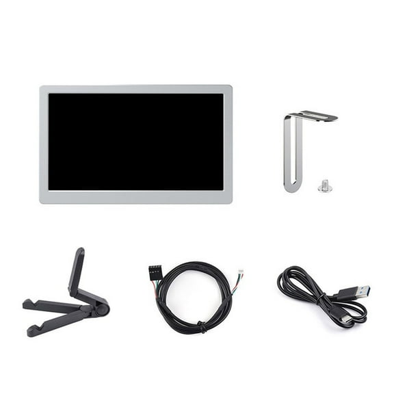 Zeiwohndc 7Inch Small USB Screen 1024x600 IPS Display Screen for Computer Data Memory
