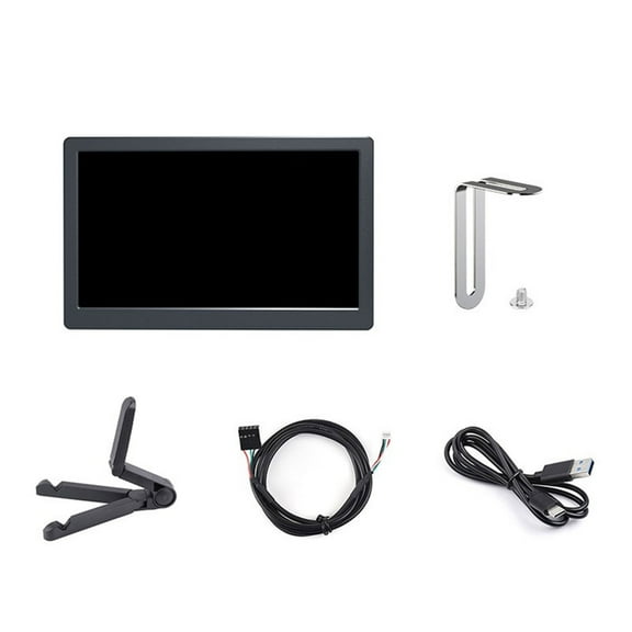 Zeiwohndc 7Inch Small USB Screen 1024x600 IPS Display Screen for Computer Data Memory