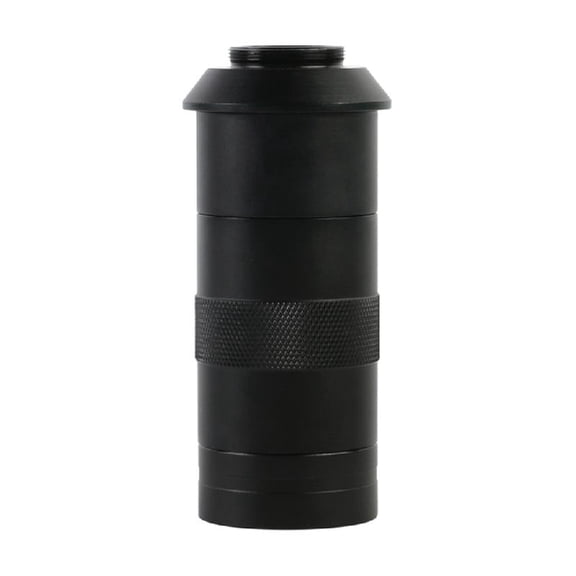 Zeiwohndc 8-100X Zoom C-Mount Glass Lens Adapter Industry Microscope Camera Objective