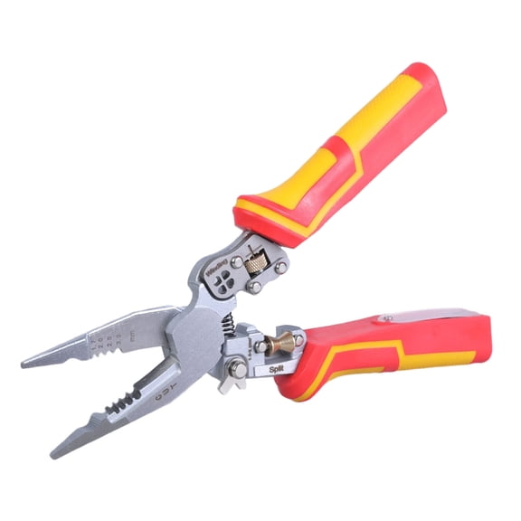 Zeiwohndc 8 In 1 Wire Stripper Wire Stripping Tool with Voltage Tester Cable Cutter
