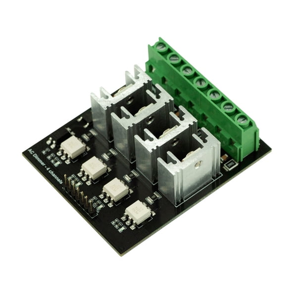 Zeiwohndc AC Light Dimmer Module Safety Light Dimmer Module 4 Channel 3.3V/5V
