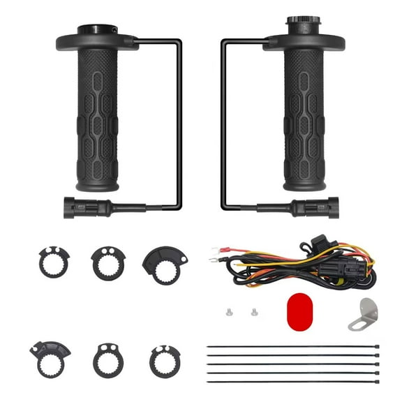 Zeiwohndc ATV Heated Grips Heater ATV UTV Heated Hand Grips ATV Grip Warmers