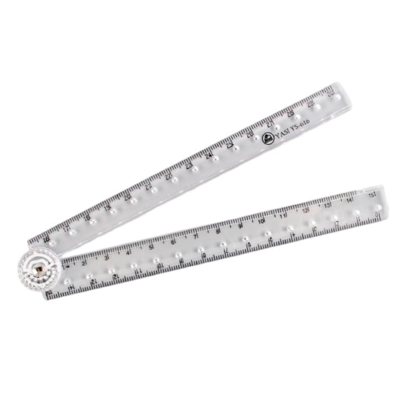 Zeiwohndc Accuracy Incised Acrylic Pliable Straightedge For Plan Projects