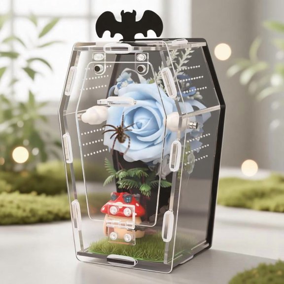 Zeiwohndc Acrylic Reptiles Terrarium Front Opening Clear Habitat For Lizards Turtles