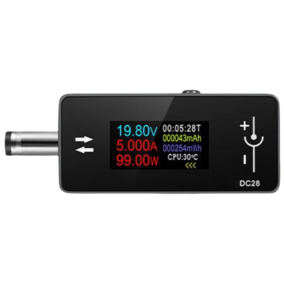 Zeiwohndc Advanced Voltages Analyzers Compactly Volts Amp Meter For Convenient Usage