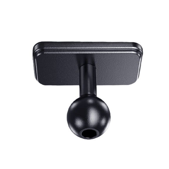 Zeiwohndc Aluminum Magnetic Phone Mount 17mm Ball Head for Car Dashboards Boats Gym