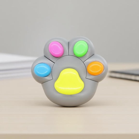 Zeiwohndc Animal Shape Fluorescent Highlighter Pen Built in for Card Making Journaling