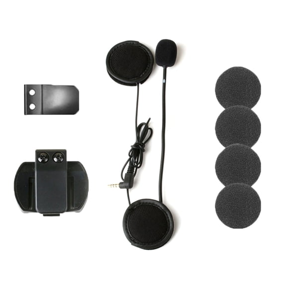 Zeiwohndc Anti Vibration Motorcycle Headset Intercom set with 3.5mm Plugs for V4