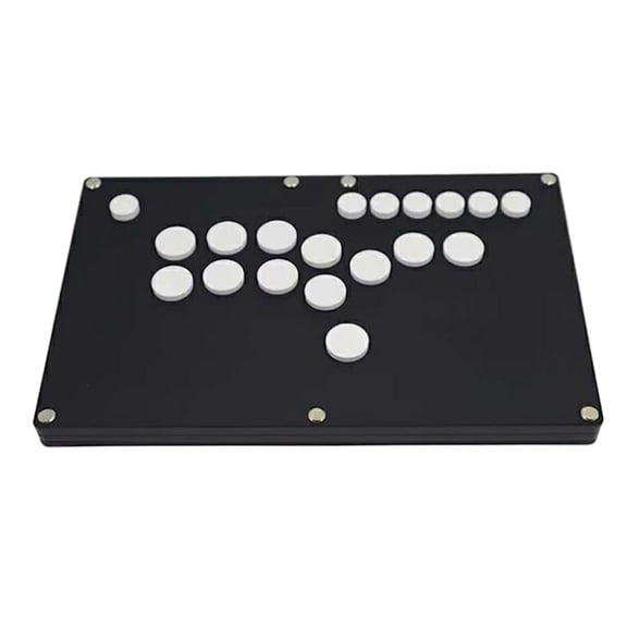 Zeiwohndc Arcade Joystick Fight Stick Mechanical Button Game Controller Fit for PC