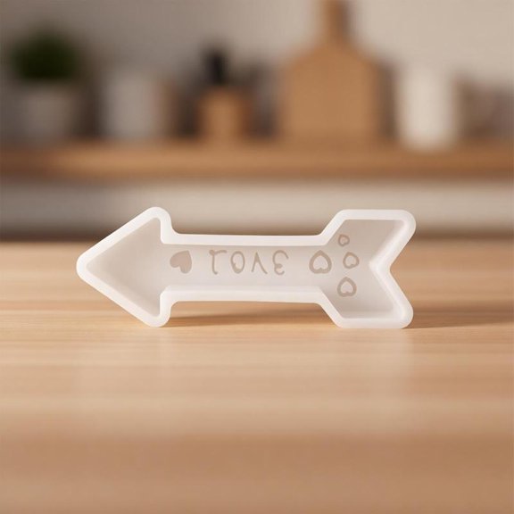 Zeiwohndc Arrows Silicone Resin Mold Ornament Plasters Mold Arrows Epoxy Casting Mold