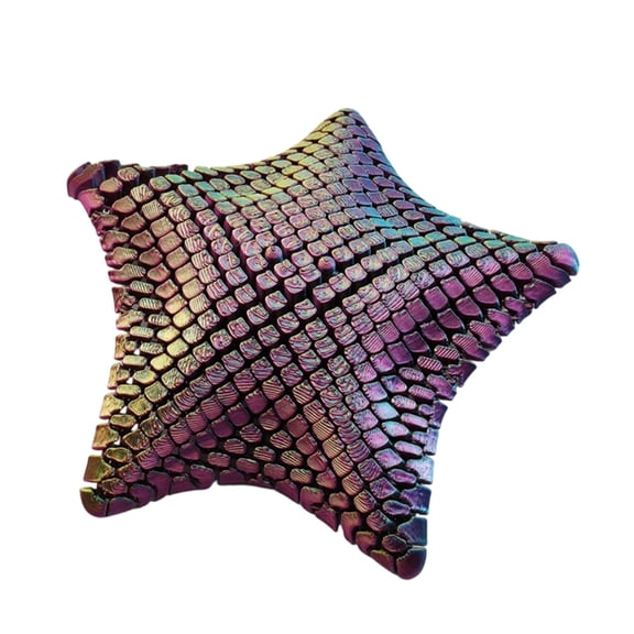 Zeiwohndc Articulated Joint Starfishs Fidgety Toy 3D Printed Starfishs for Home Decors