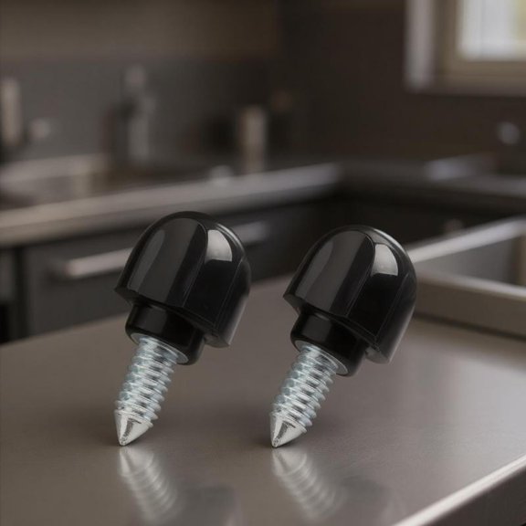 Zeiwohndc Attachment Knob Screw Stainless Steel Fixing Screw for Kitchen Mixer 2PCS