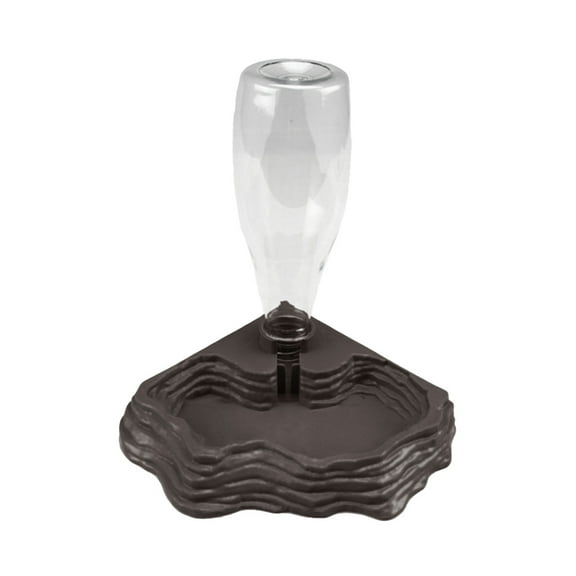 Zeiwohndc Automatic Reptile Drinker Water Feeder 13.5oz Dispenser for Frogs Terrapin