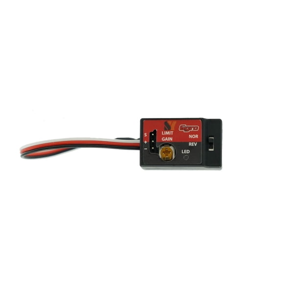 Zeiwohndc Auxiliary Gyroscope for Remote Control Drift Truck Steering Correction Gyro