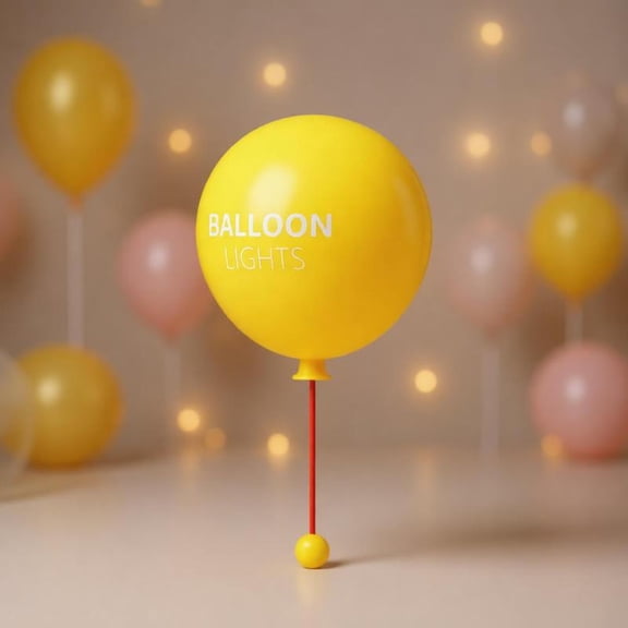 Zeiwohndc Balloon Silicone Pull String Night Light For Nursery And Party Decoration
