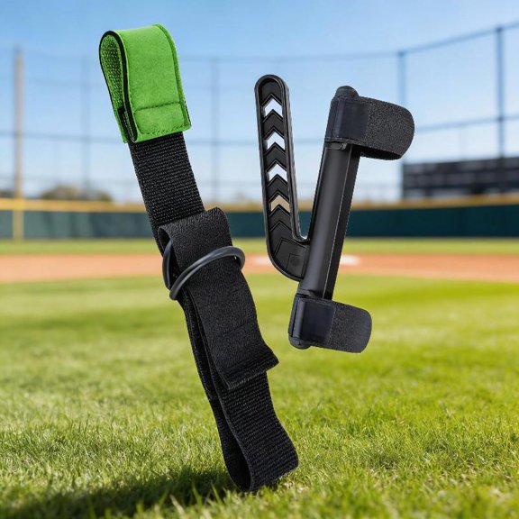 Zeiwohndc Baseball Swing Trainer Set with Quick Feedback AntiSlip Enhanced Performances