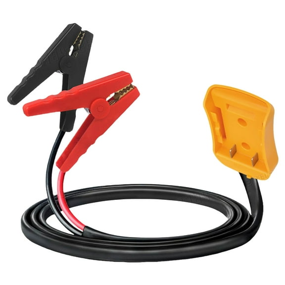 Zeiwohndc Battery Booster Cord Small Battery Jump Leads 1m for Stable Performances