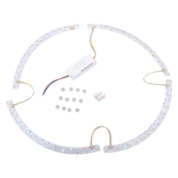 Zeiwohndc Bedroom Light Fixture Ceiling Fan LED 3 Color Lighting Quiet Motor Lens