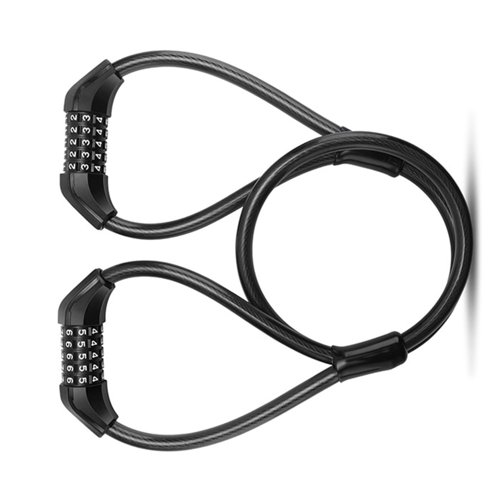 Zeiwohndc Bicycles Combination Lock Padlocks Light Weight Double Head Password Lock