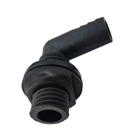 Zeiwohndc Boat Nylon 90-Degree Bilge Pump Thru-Hulls Scupper Drain for Kayak Track